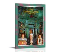 NPSFXC The Darjeeling LimitedWall Art Modern Minimalist Decorative Painting Waterproof Poster Easy to Maintain Living Room Bedroom Background Wall to Enhance Style12x18inch(30x45cm) Frame-style