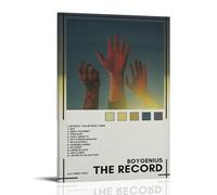 NPSFXC The Record Boygenius AlbumWall Art Modern Minimalist Decorative Painting Waterproof Poster Easy to Maintain Living Room Bedroom Background Wall to Enhance Style20x30inch(50x75cm) Frame-style