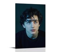 NPSFXC Timothée ChalametWall Art Modern Minimalist Decorative Painting Waterproof Poster Easy to Maintain Living Room Bedroom Background Wall to Enhance Style12x18inch(30x45cm) Frame-style