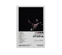 NPSFXC Travis Scott UtopiaWall Art Modern Minimalist Decorative Painting Waterproof Poster Easy to Maintain Living Room Bedroom Background Wall to Enhance Style24x36inch(60x90cm) Unframe-style