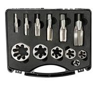 NPT Pipe Tap and Die Set 1/8" 1/4" 3/8" 1/2" 3/4" 1"