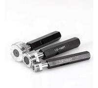 NPT Pipe Thread Gauge Set - 1/8" to 2" Tapered Screw Plug Gauges for Right-Hand Threads 1pc(Npt1 11.5)