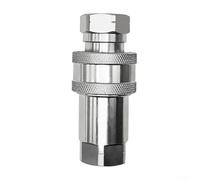 NPT1 Quick Change Hydraulic Connector, Threaded High Pressure Metal Hose Coupling 25MPa, Leak-Proof Fast Disconnect Fitting for Versatile Industrial Applications