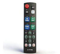 NPTWARCOT Big Button TV Remote Replacement Compatible with All Samsung/VIZIO/LG/Sony/Philips Smart TVs and More for Seniors