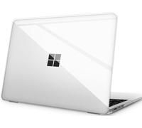 NPUOLS Protective Case for Microsoft Surface Laptop Go 3/2/1 (Release 2023 2022 2020) 12.4 Inch Cover with Touch Screen Model 1943 2013, Hard Protection Thin Yellowing Resistant, Transparent