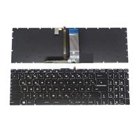 NPUOZHT German Italian French for AZERTY Laptop Keyboards Backlit Keyboard for MSI GS60 GS70 GL62 GL62M GT72 V143422GK1 IT White Backlight Easy to replace(German Backlit)