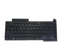 NPUOZHT US Latin Pre-key Backlit Keyboard for Asus for ROG 5R Plus G513, for Strix for SCAR 15 G533 G513Q G533Q G513QY G513QM V202861A EU 481JLA00 Easy to replace(LA Pre-Key RGB)