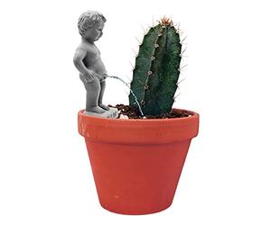 NPW-USA Plant Life Pee My Plants, Garden Statue, Color-Stone