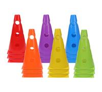 NPXUAMTJ 12/18Pcs Cone Football Training Maker Bucket Skate Obstacle Training Maker Cone Soccer Part