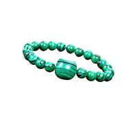 NPXUAMTJ Fashionable Cats Head Charm Crystal Natural Gemstones Beaded Handchain Spiritual Wristchain Jewelry