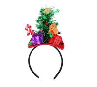 NPXUAMTJ Pack Of 4 Christmas Themed Women Headbands Adjustable Size Hairbands Festives Hair Accessories For Holiday Parties