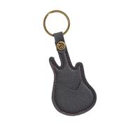 NPXUAMTJ PU Leather Key Chain Guitar Picks Holder Keychain Plectrums Bag Case Supply for Various Guitarists