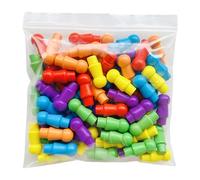 NPYQ 60Pcs Wood Chess Pieces Strategy Board Game Chess Pieces Replacement Pegs for Board and Other Enduring Replacement Pegs