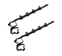 NPYQ General Roof-Mounted Fishing Post Carrier 20s Setup Seatbelt-Grade Durability On-the-Go Retractable Seatbelts Rod Clamps
