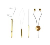 NPYQ Lures Making Bodkin Knots Finishers Fly Tying Tool Combo Set Whip Bobbin Holder Fishing Accessories Fishing Lures Making Bodkin Knots