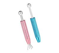 NPYQ Of 2 Stainless Steel Piercing Needle Grabber Tool for Jewelry Making and Body with 4 Styles Addition Accuracy Instrument
