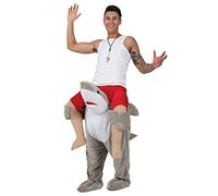 NQBRNG Halloween Carry Mascot Me Shark Costume Ride on Costume