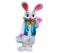 NQBRNG Krister Easter Bunny Bugs Rabbit Mascot Costume Adult Halloween Costume