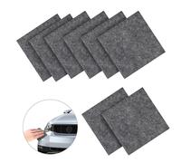 NQEUEPN 10pcs Nano Sparkle Cloth, 3.94x3.94in Car Scratch Remover Multi-Purpose Shine Cleaning Cloth to Erase Car Scratch Nanosparkle Cloth for Easily Repair Vehicles Paint Residues Water Spots