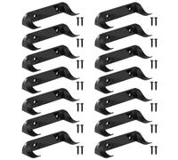 NQEUEPN 14pcs Car Display Holder Wall Mount Bracket, Toy Car Display Shelves Case Stand Premium Vertical Wall Mount with Screws for Car Enthusiast for Speed Champion Series