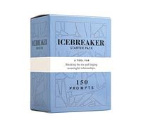 NQEUEPN 150 Sheets Icebreaker Cards, Fun Conversation Starters Talking Point Cards, Question Card Game to Build Your Relationship, Conversation Cards for Friends Couples Family Group Party