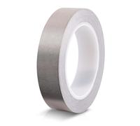 NQEUEPN 1inx65.6ft Faraday Cloth Conductive Adhesive Tape, Fabric Sticky Double Sided High-Shielding Tape for EMI Shielding Electrical Repair RFI Signal Blocking Interference Shield