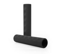 NQEUEPN 2pcs Kayak Paddle Grips, 1.18 Inch Diameter Detachable Soft Paddle Grips Anti-Skidding Kayak Grips Blister Prevention Kayak Accessories for Kayaking Canoes (Black)