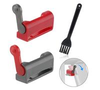 NQEUEPN 2pcs Vacuum Cleaner Trigger Lock for Dyson, On/Off Power Button Switch with Cleaning Brush Cordless Vacuum Control Clip Attachment Accessories Compatible with Dyson V7 V8 V10 V12 V15