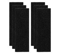 NQEUEPN 6pcs Carbon Filters for Litter Robot 3, Activated Charcoal Filters Replacement Carbon Filters for Litter Box Cat Litter Box Filters Replacement for Litter Robot 3 (Black)