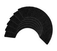 NQEUEPN 6pcs Carbon Filters for Litter Robot 4, Activated Charcoal Filters Replacement Carbon Filters for Litter Box Cat Litter Box Filters Replacement Suitable for Litter Robot 4 (Black)