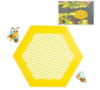 NQEUEPN Floating Bee Island, Bee Cup Honey Drinker Outdoor Stable Bee Insects Waterer Butterfly Drinking Feeder Station for Garden Yard Decoration