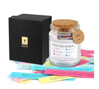 NQEUEPN Hope Jar Bible Verses Scripture Prayer Jar for Emotions and Feelings with 90 Colorful Bible Cards