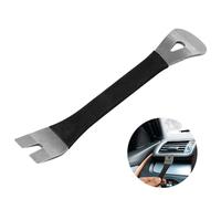 NQEUEPN Trim Removal Tool, Pry Tool Stainless Steel Multifunctional Mini Pocket Pry Bar Door Panel Removal Tool for Removing Auto Trim Interior and Exterior Parts