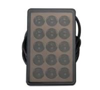 Nqimgv 12V F1 Style LED Brake Pilot Light Red/Black Car Rear Tail Auto Flashing Warning Reverse Stop Safety Lights For SUV Moto High Level Rear Brake Stop Light(1 Pc Red)