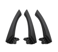 Nqimgv Car Door Handle for BMW for 3 Series for E90 for E91 for E92 316 318 320 325 328i 2004 2005 2006 2007 2008 2009 2010 2011 2012 LHD RHD Interior Door Pull Handle Set Inner Handle(LHD Set Black)