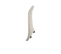 Nqimgv Car Door Handle for BMW for 5 Series for F10 for F11 for F18 520 523 525 530 Car Passenger Interior Door Leather Pull Handle Assembly Replacement 51417225852(Left Oyster)