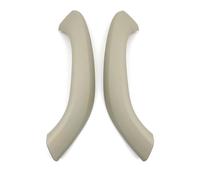 Nqimgv Car Door Handle for BMW for X1 for X2 for F48 for F49 for F39 2016 2017 2018 2019 2020 2021 2022 Kit Interior Front Rear Door Handle Outer Cover Trim Set(Creamy 2PCS)