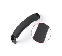 Nqimgv Car Door Handle for Discovery 2015 2016 2017 2018 2019 Car Inner Pull Handle Door Panel Handle Interior Door Leather Armrest LR076161(Model A Right)