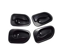 Nqimgv Car Door Handle for Hyundai for Accent 1.5L 1995 1996 1997 1998 1999 Front Rear Left Right Black Interior Door Handle 82620-22001 82610-22001 Inner Handle(A Set 4 Sides)
