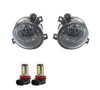 Nqimgv For VW For Jetta MK5 For Golf For GTI 2005 2006 2007 2008 2009 Fog Lamp Front Bumper Anti Light 1KD941699 1K0941699 Car Fog Lights(With L10 LED White)