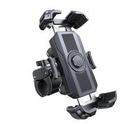 Nqimgv GPS Navigation Motorcycle Bracket 360° View For 4.7-7'' Phone Motorcycle Holder Anti Vibration Bike Bicycle Handlebar Mount One-Hand Operation