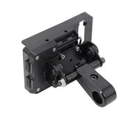 Nqimgv GPS Navigation Motorcycle Bracket Universal 22mm Handlebar Mount, Black Motorcycle GPS Phone Holder With Clamp