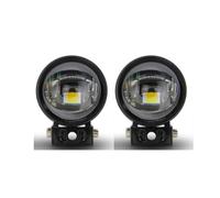 Nqimgv Lens Led Lights Motorcycle Headlight Auxiliary Spotlight White Yellow 2 Inch Driving Fog Lamp 4x4 For OffRoad Scooter Motorbike Motorcycle Headlight