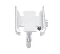 Nqkcuac GPS Navigation Bracket For SUZUKI For V-Strom For Vstrom1050 1050 2024 CNC Motorcycle Mirror Handlebar Mobile Phone Holder GPS Stand Bracket Motorcycle GPS Bracket(Handlebar Silver)