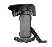 Nqkcuac GPS Navigation Bracket Motorcycle Phone Mount 360° View For Handlebar 4.7-7" Cell Stand Clamp Scooter GPS Clip Motorcycle GPS Bracket(Style C)