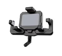 Nqkcuac Moto GPS Navigation Bracket Motorcycle Navigation Stand Shock Absorption Anti-Shake Battery Carrier Mount For E-Bik Electric Vehicle Mobile Phone Holder(227)