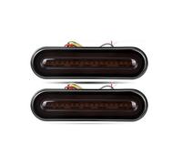 Nqkcuac Tail Light Lamp 3 In 1 LED Tail Brake Light Trailer 12V 24V Car Taillights Truck Turn Signal Lamp ATV Rear Stop Flash Taillight Assembly(2Piece 55 LED 124mm)