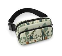 NQLYRE Waist Bag Crossbody Bag with Multiple Pockets with Adjustable Strap Travel Watering The Plants Printed Chest Bag Fanny Pack for Men Women for Sports, 20x13cm, style, style, 20x13cm, Belt Bag