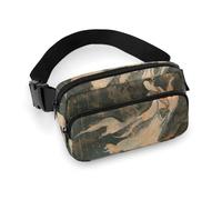 NQLYRE Waist Bag Crossbody Bag with Multiple Pockets with Adjustable Strap Travel Wearing White Robe Printed Chest Bag Fanny Pack for Men Women for Sports, 20x13cm, style, style, 20x13cm, Belt Bag