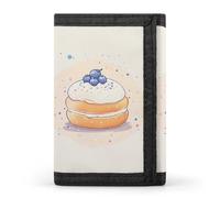 NQLYRE Wallet Minimalist Trifold White Bread Art Printed Wallet Card Holder Gift Coin Purse Passport Wallet for Men Women, style, style, One Size, Casual